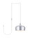 Nora One Light Plug in Pendant in Burnished Nickel (173|LDPG2003BN)