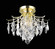 Amelia Three Light Flush Mount in Gold (173|LD8100F16G)