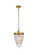 Reese One Light Pendant in brass (173|LD714D9BR)