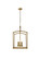 Janet Four Light Pendant in Brass (173|LD7070D15BR)