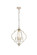 Sandara Four Light Pendant in Weathered Dove (173|LD7064D16WD)