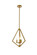 Irina Three Light Pendant in Brass (173|LD7061D14BR)