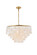 Selene Six Light Pendant in brass (173|LD5050D24BR)