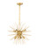 Timber Eight Light Pendant in Brass (173|LD5036D20BR)