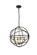 Octavia Four Light Pendant in brass (173|LD4006D18BRD)