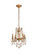 Rosalia Four Light Pendant in French Gold (173|9204D17FG-GT/RC)