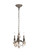 Lillie Three Light Pendant in Pewter (173|9103D10PW-GT/RC)