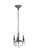 Lillie Three Light Pendant in Pewter (173|9103D10PW/RC)