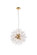 Solace Nine Light Pendant in Gold (173|3507D18G)