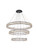 Monroe LED Chandelier in Black (173|3503G41LBK)