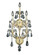 Maria Theresa Five Light Wall Sconce in Gold (173|2801W5G/RC)