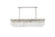 Sydney 12 Light Chandelier in Polished Nickel (173|1232D60PN/RC)