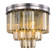 Sydney Nine Light Flush Mount in Polished Nickel (173|1231F20PN-GT/RC)