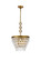 Nordic Four Light Pendant in Brass (173|1219D16BR/RC)