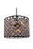 Madison Eight Light Chandelier in Matte Black (173|1206D27MB-GT/RC)