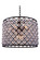 Madison Eight Light Chandelier in Matte Black (173|1204D27MB/RC)