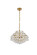 Savannah Five Light Pendant in Brass (173|1106D18BR)