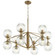 12 Light Chandelier in Aged Brass (208|10963)