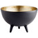 Bowl in Matt Black And Gold (208|10636)