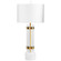 One Light Table Lamp in Brass (208|10354)
