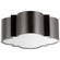 Two Light Ceiling Mount in Noir (208|10065)