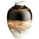 Vase in Black/White/Gold (208|09880)