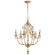 Maison Six Light Chandelier in Persian White (208|04633)