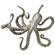 Octopus Sculpture in Pewter (208|02827)