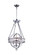 Arkansas Three Light Mini Chandelier in Chrome (401|9957P12-3-601)