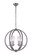 Elton Six Light Chandelier in Satin Nickel (401|9951P19-6-606)