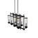 Sierra Eight Light Chandelier in Black (401|9827P38-8-RC-101)