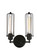 Benji Two Light Wall Sconce in Black (401|9624W10-2-101)