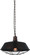 Morgan One Light Mini Pendant in Black (401|9611P14-1-101)