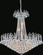 Posh 11 Light Chandelier in Chrome (401|8010P24C)