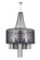 Amelia Six Light Chandelier in Chrome (401|5475P20C-6 Black)