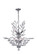 Ivy Nine Light Chandelier in Chrome (401|5206P28C)