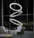 Ring LED Chandelier in Stainless Steel (401|5080P16ST-3R)