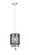 Radiant One Light Mini Pendant in Chrome (401|5062P6C-1 (Clear + B))