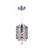 Eternity One Light Mini Pendant in Stainless Steel (401|5008P6ST)