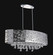 Eternity Eight Light Chandelier in Stainless Steel (401|5008P32ST-O)