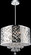 Eternity Six Light Chandelier in Stainless Steel (401|5008P16ST-R)