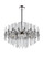 Miroir Ten Light Chandelier in Polished Nickel (401|1137P26-10-613)