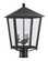 Bening Three Light Post Mount in Midnight (142|9600-0005)