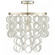 Windsong One Light Semi-Flush Mount in Contemporary Silver Leaf/Opaque White (142|9000-0949)