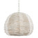 Octavia One Light Pendant in White/Whitewash (142|9000-0864)