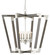Bastian Six Light Chandelier in Chateau Gray/Contemporary Silver Leaf (142|9000-0606)