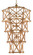 Kingali Ten Light Chandelier in Natural/New Brass (142|9000-0554)