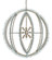 Saltwater Nine Light Chandelier in Contemporary Silver Leaf/Seaglass (142|9000-0210)