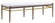 Visby Bench in Light Pepper/Brushed Brass (142|7000-0301)