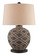 Afrikan One Light Table Lamp in Black/Tan/Distressed Black (142|6990)